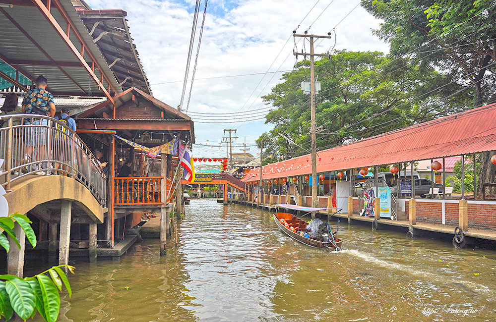 Bangkok floating market cafe 20