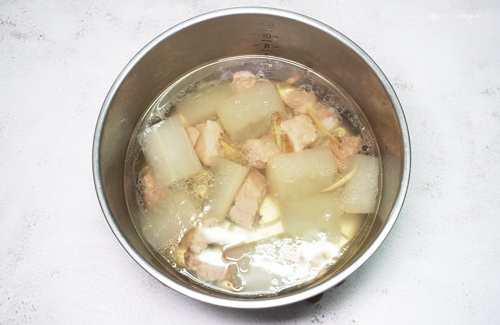 white gourd pork ribs soup06